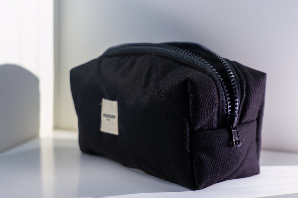 Total black pouch
