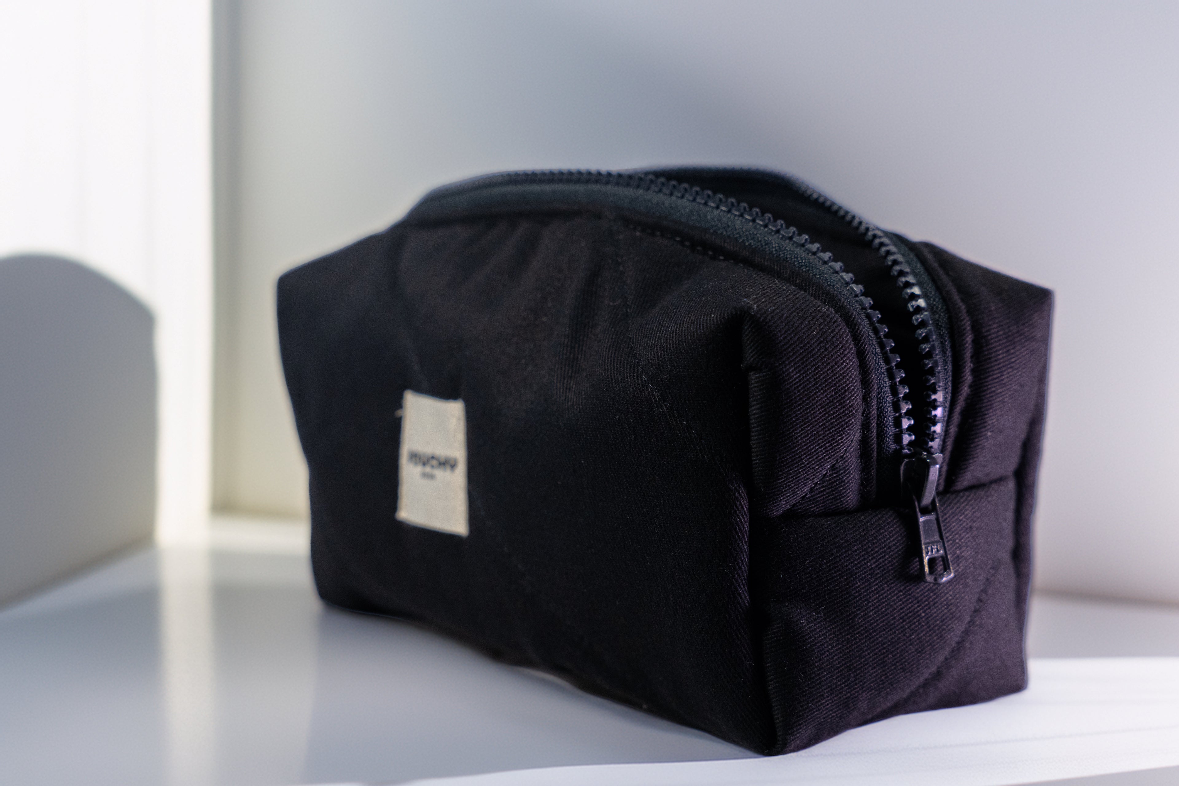 Total black pouch