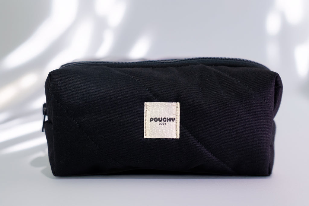 Total black pouch